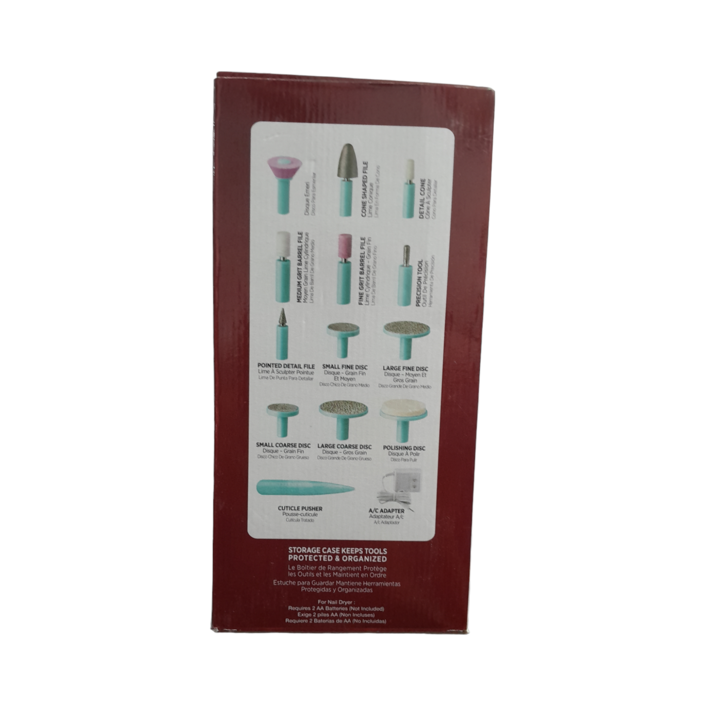 KIT ( SECADOR DE UNAS CON LIMA )