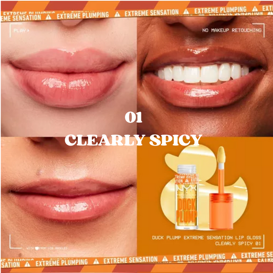 01 GLOSS DUCK PLUMP CLEARLY SPICY (7 ml)