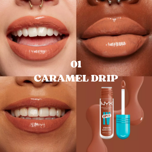 01 GLOSS NYX LABIOS CARAMEL DRIP (5 ml)