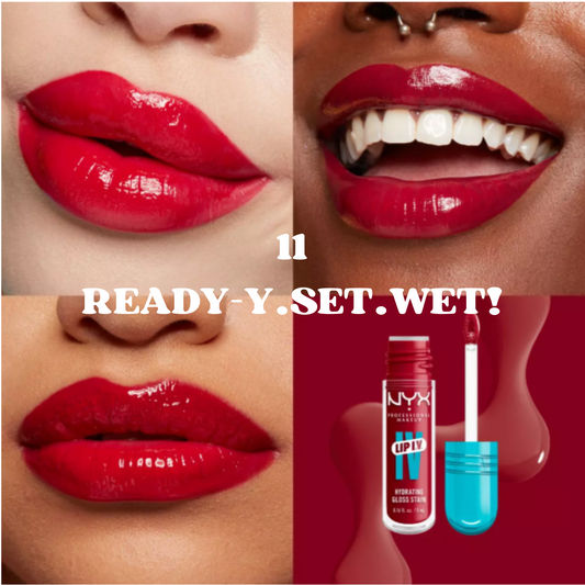 11 GLOSS NYX LABIOS READY-Y.SET.WET! (5 ml)