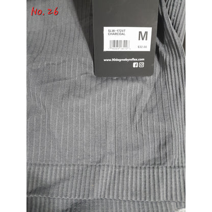 No. 26 Top color CHARCOAL para mujer 90° by reflex (5 piezas)