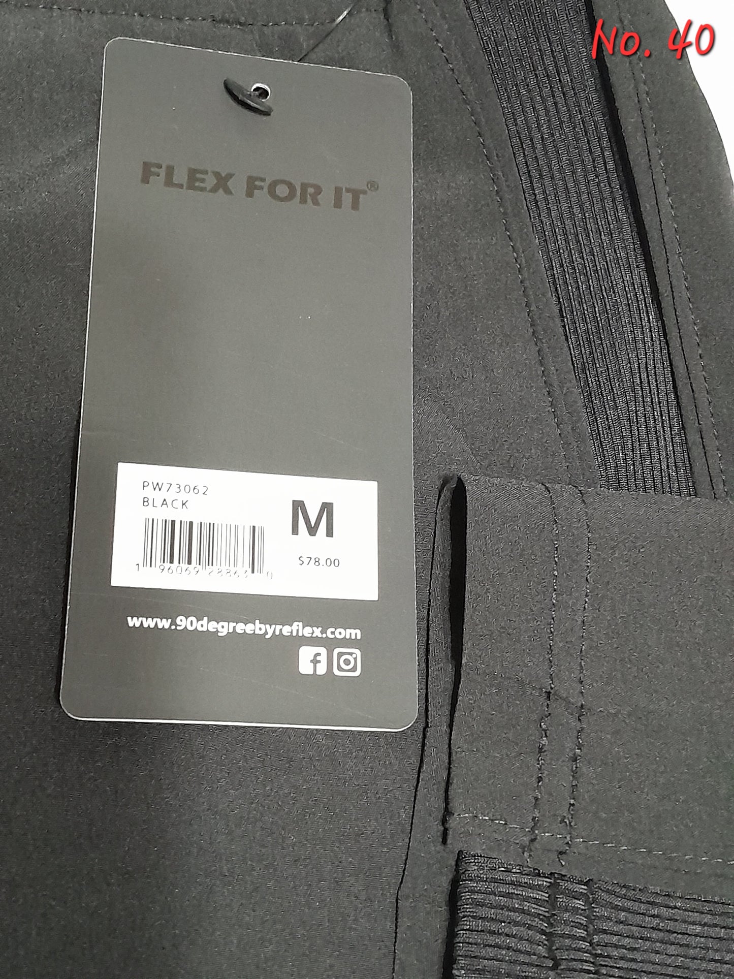 No. 40 COLOR: BLACK 90° by reflex (11 piezas)