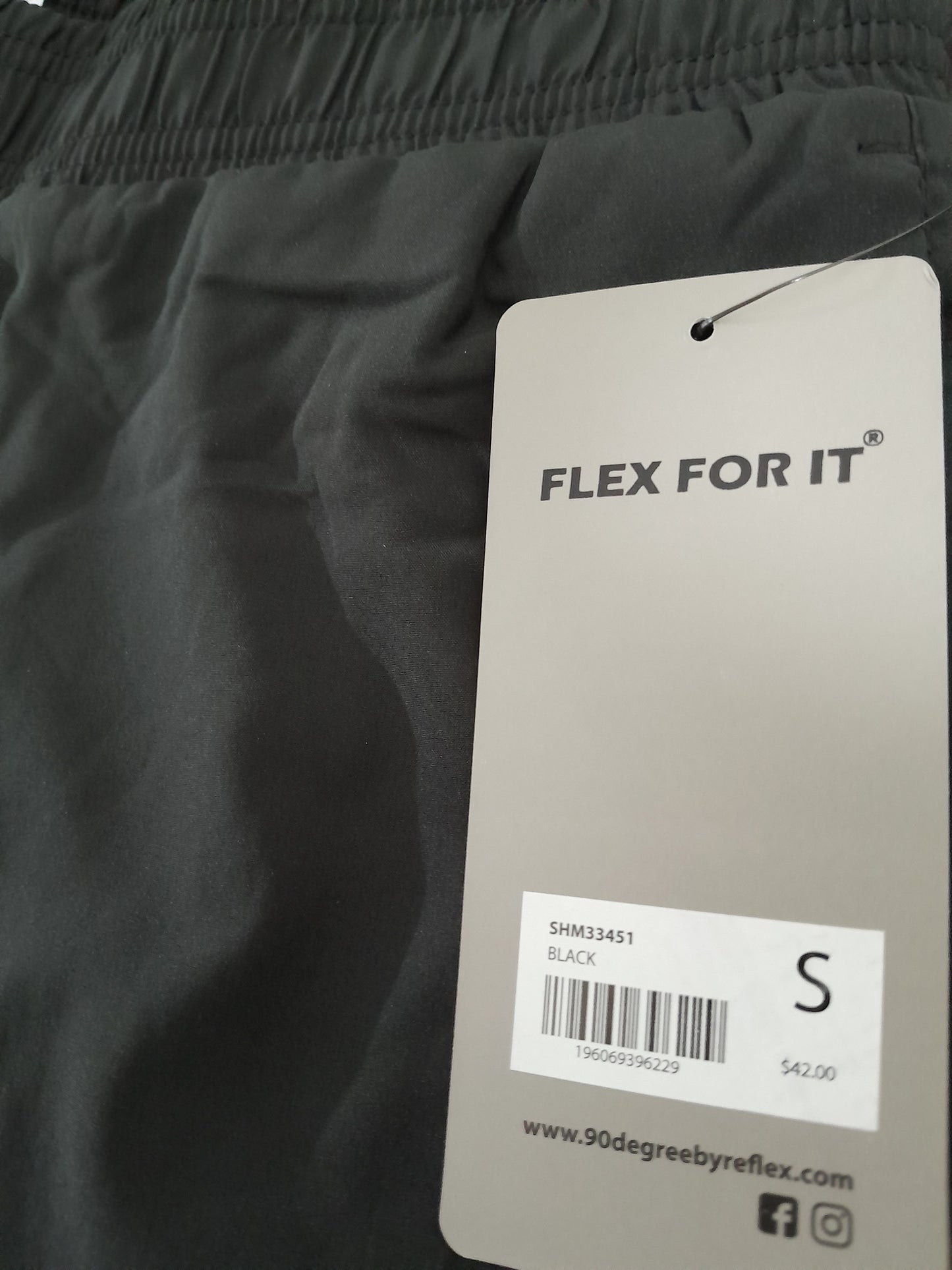 No. 59 Short para Hombre COLOR: BLACK 90° by reflex (10 piezas)