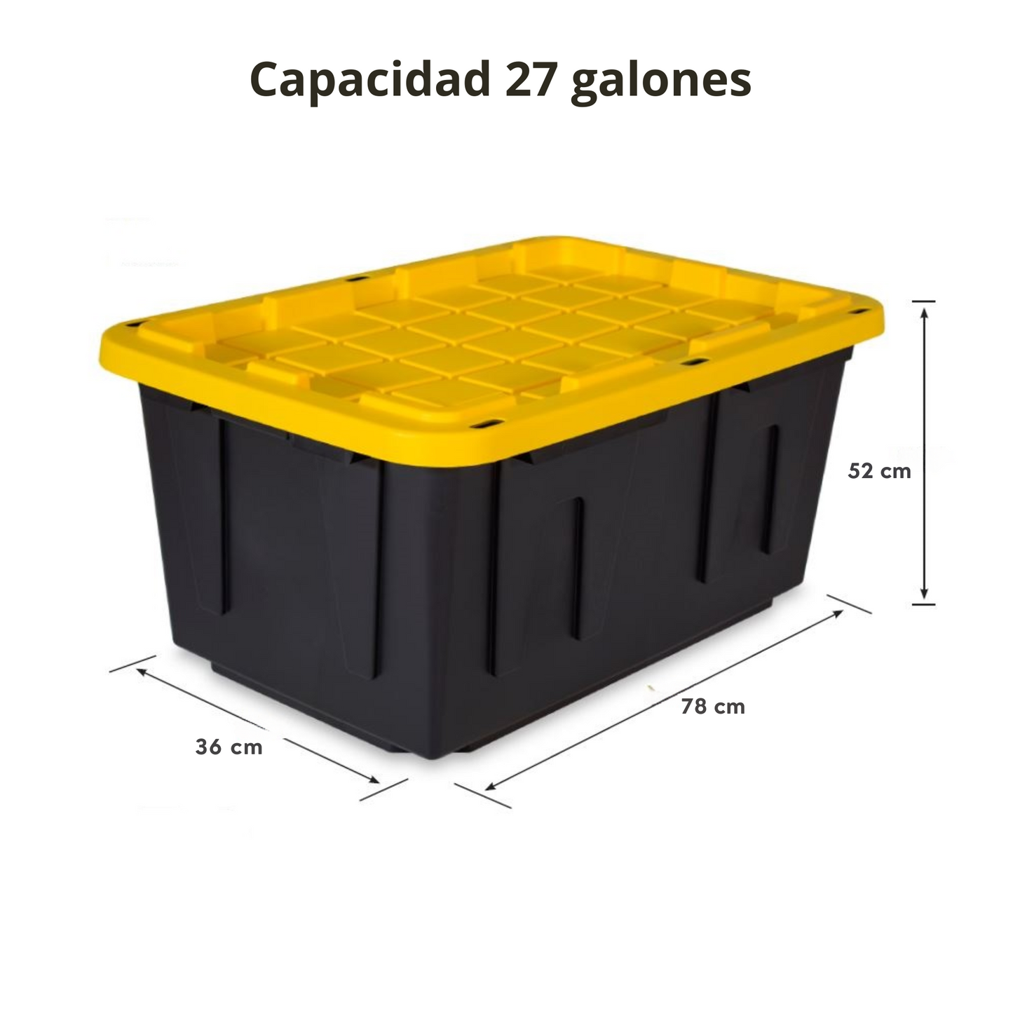 Caja de almacenamiento (uso rudo)