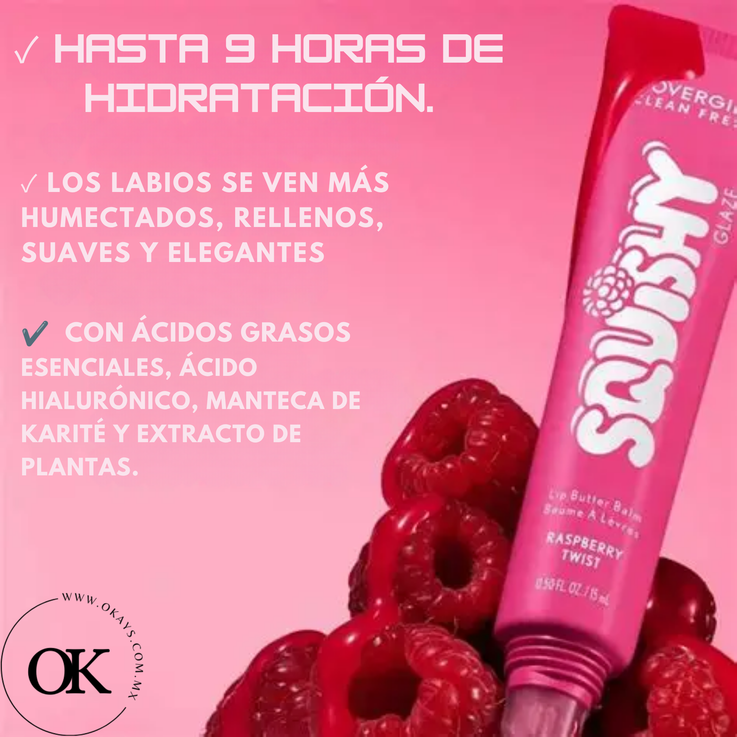 BALSAMO DE LABIOS SQUISHY GLAZE