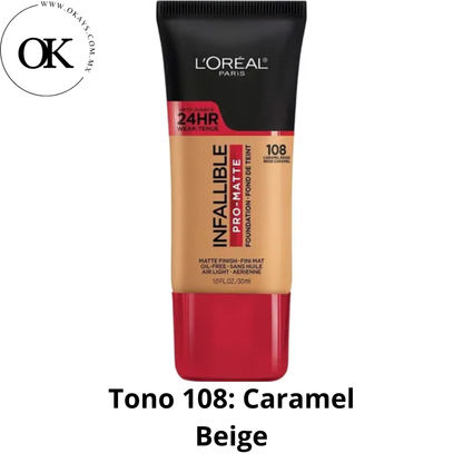 Base infallible Pro Matte (30 ml)