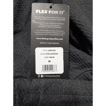 No. 13 Suéter color HTR CHARCOAL 90° by reflex (1 pieza)