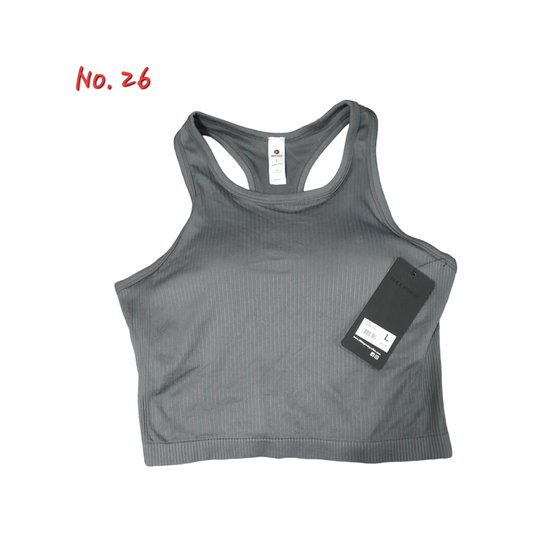 No. 26 Top color CHARCOAL para mujer 90° by reflex (5 piezas)