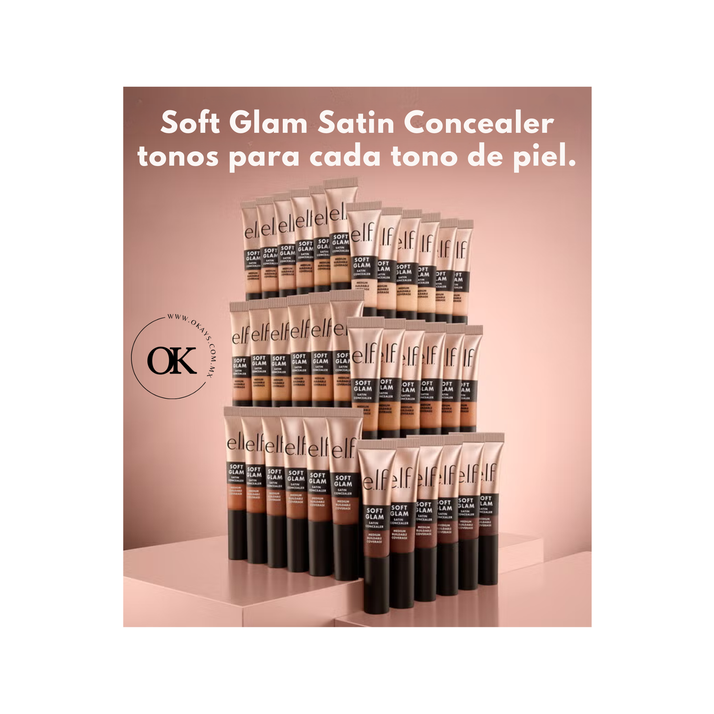 CORRECTOR STINADO SFOT GLAM ELF