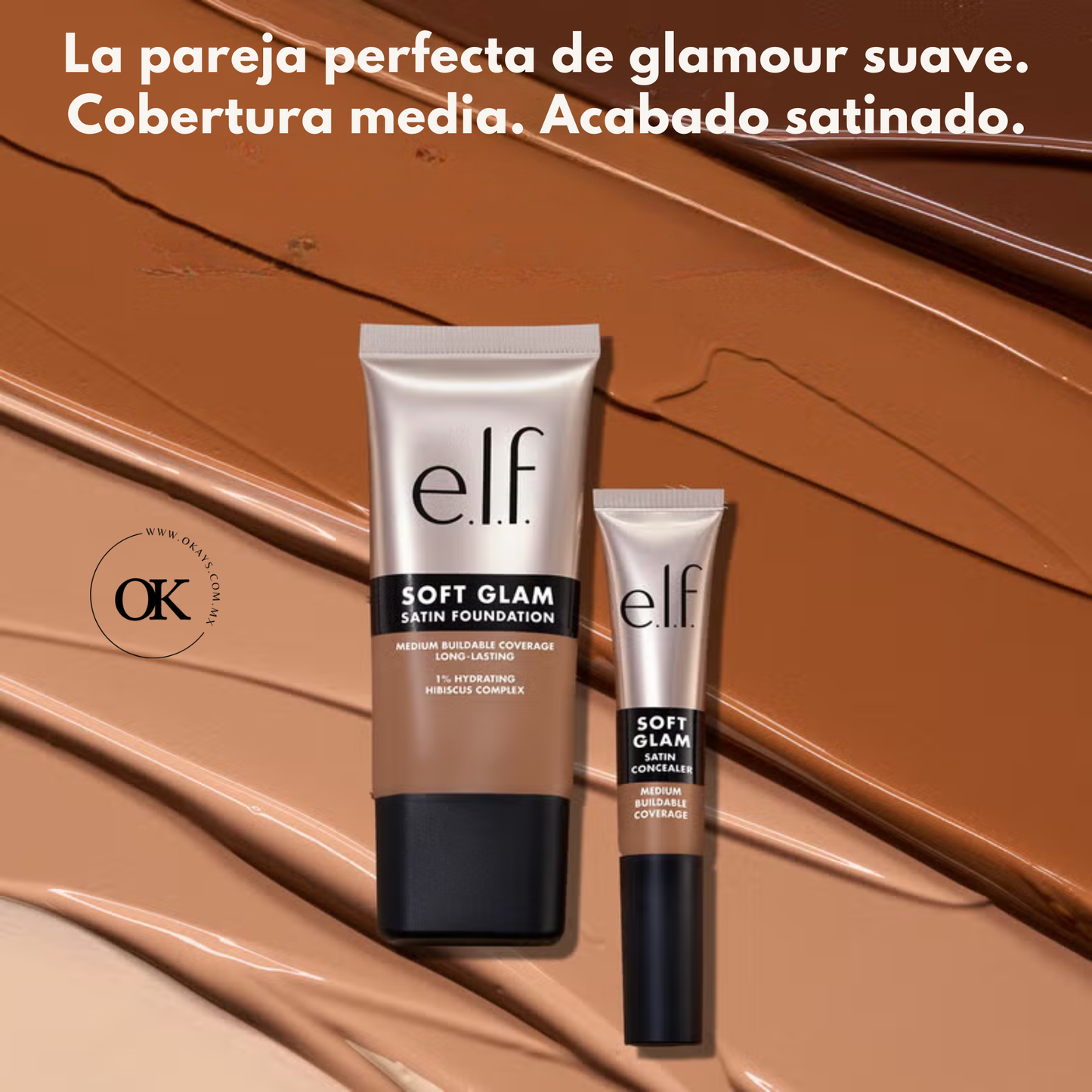 CORRECTOR STINADO SFOT GLAM ELF