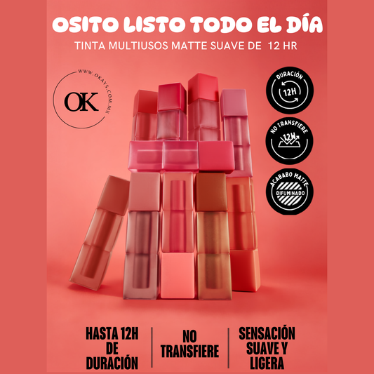 TINTAS PARA LABIOS TEDDY (MAYBELLINE)